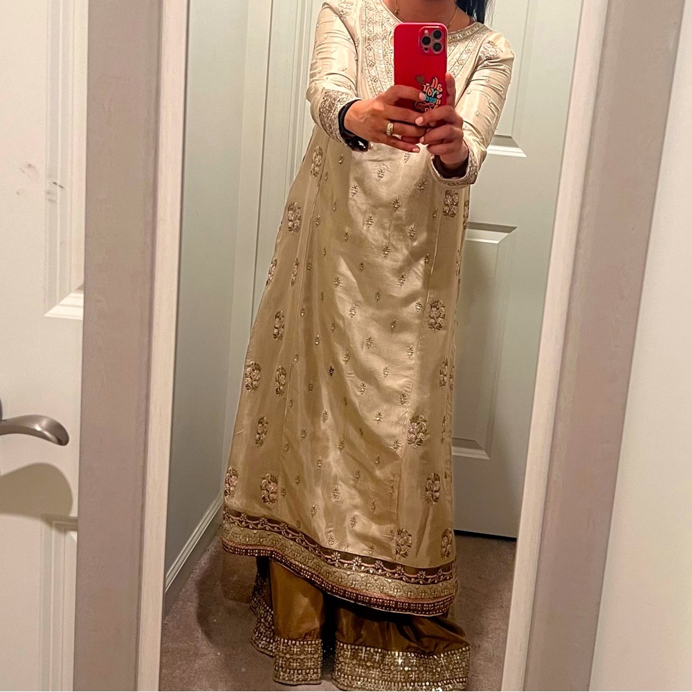 ETHNIC Fancy Pakistani Shalwar Kameez